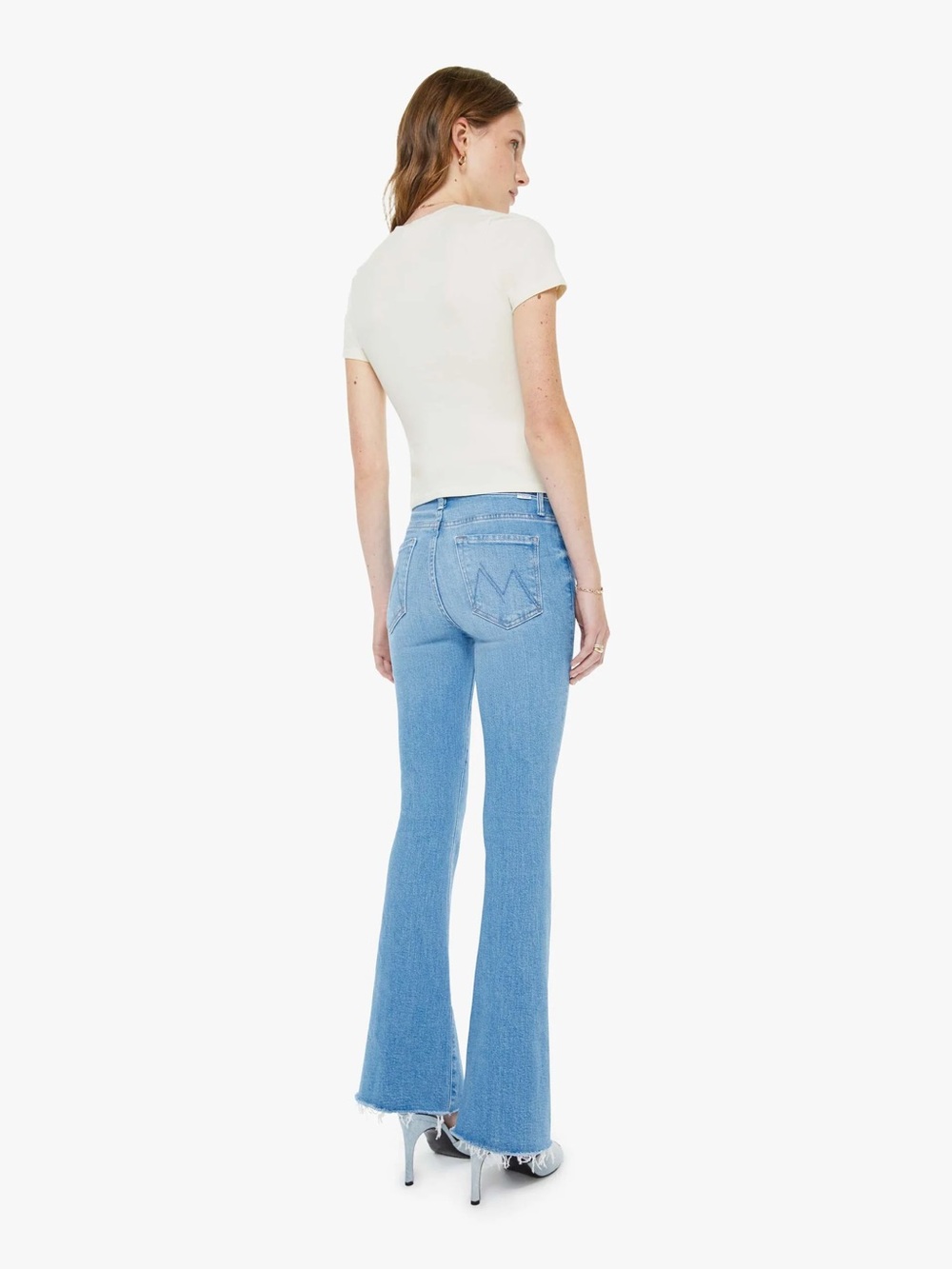MOTHER The Weekender Fray satisfy your cravings color 26 NWT